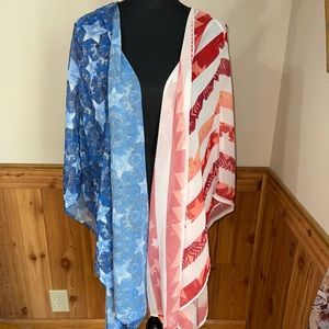 Women's American Flag Cardigan